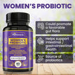 Probiotics for Women - 50 Billion CFUs Per Delayed Release Capsule. 15 Diverse Strains, including strains Limosilactobacillus Reuteri (lactobacillus reuteri) & lactobacillus gasseri. Support Gut Health, Bloating Relief & Digestion - 2 Month Supply. Nutrav