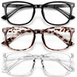 Gaoye Blue Light Blocking Glasses, Fashion Square Fake Nerd Eyewear Anti UV Ray Computer Gaming Eyeglasses Women/Men 🍁 All In One Marketplace Canada