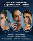 Nose Hair Trimmer for Men and Women Professional USB Rechargeable Ear and Nose Trimmer for Ear Eyebrow Facial Hair Trimmer Body Grooming Kit IPX7 Waterproof Dual Edge Blades for Easy Cleansing 🍁 All In One Marketplace Canada
