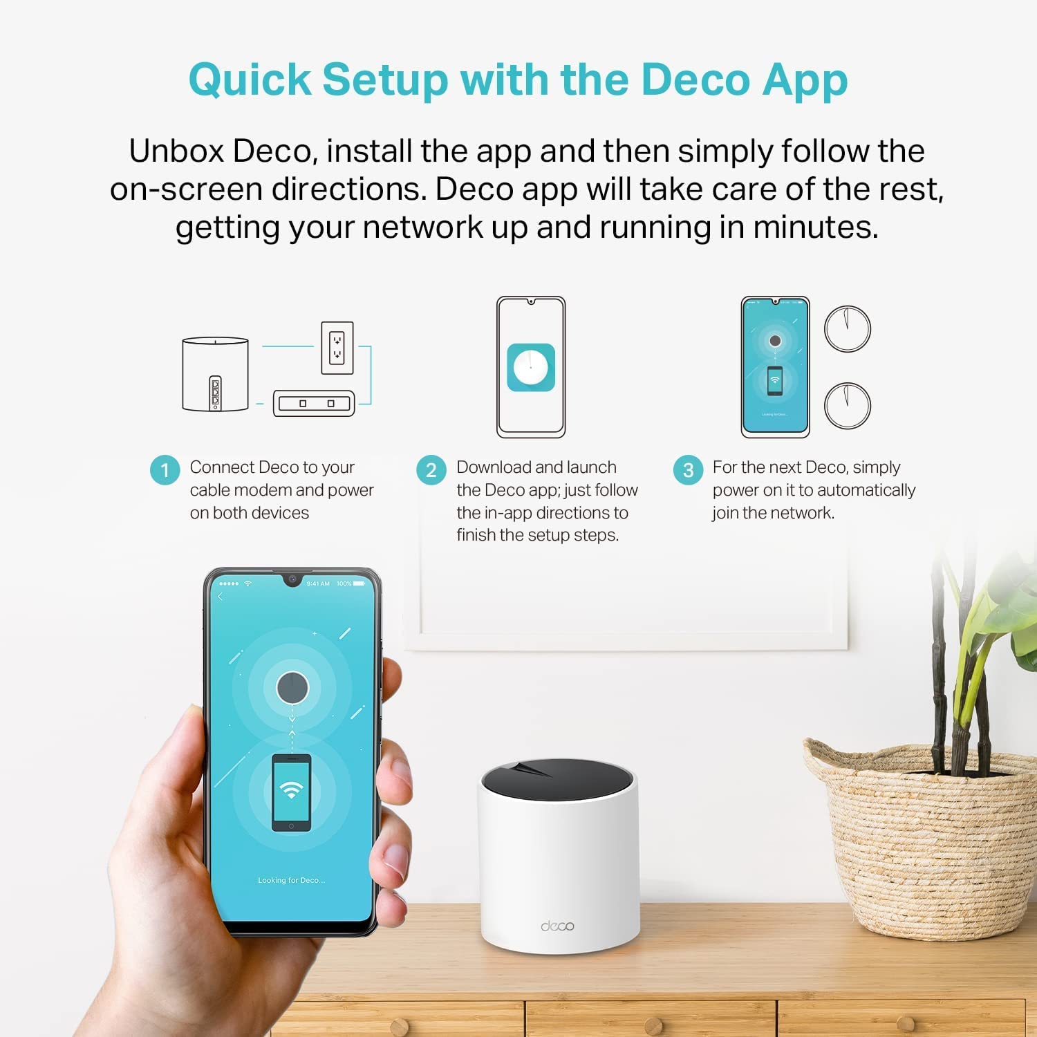 TP-Link Deco AX3000 WiFi 6 Mesh System(Deco X55) - Covers up to 6,500 Sq.Ft., Replaces Wireless Router and Extender, 3 Gigabit Ports per Unit, Supports Ethernet Backhaul,3-Pack 🍁 All In One Marketplace Canada