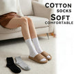 VoJoPi Crew Socks for Women, 5 Pairs Cotton Soft and Moisture Wicking Calf Socks Lightweight Work & Casual Wear, Size 5-10 🍁 All In One Marketplace Canada