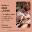 Tommee Tippee Natural Start Baby Bottle Set, Breast-Like Nipples, 0m+ 🍁 All In One Marketplace Canada