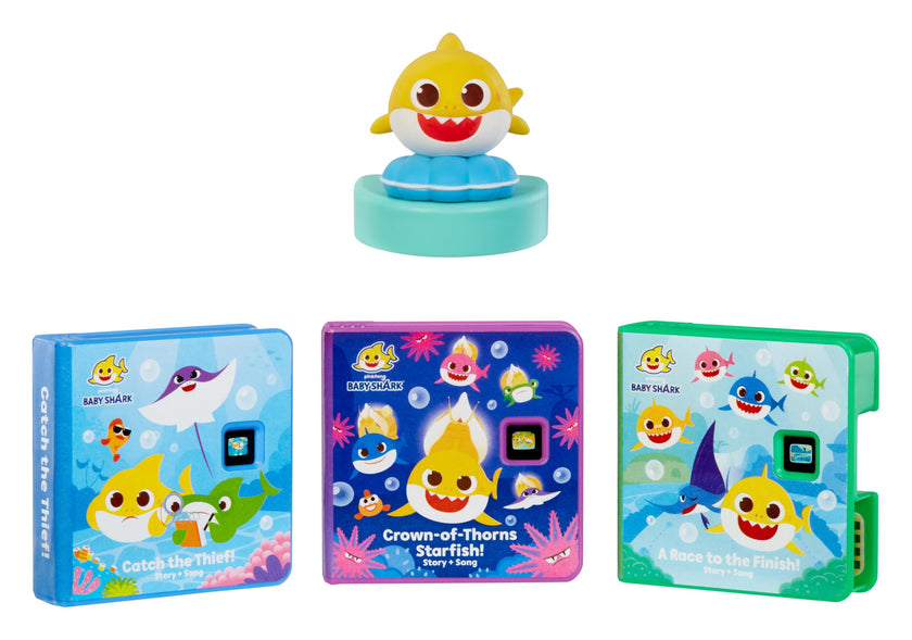 Little Tikes Story Dream Machine Baby Shark Heroes Collection, Story Time, Books, Audio Characters, Toy Gift for Toddlers, Girls and Boys Ages 3+ 🍁 All In One Marketplace Canada