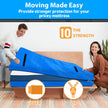Mattress Bag for Moving,Extra Thick Mattress Cover Queen Mattress Storage Bag with 8 Strong Handles & Zipper,Heavy Duty Mattress Bags,Waterproof Mattress Protector - Moving Supplies(208.3*160*38CM) 🍁 All In One Marketplace Canada