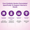 Nutratology® Probiotics for Women | Canadian-Made | 40 Billion CFUs per Capsule | Bloating Relief & Digestion | 4 Strains of Women's Probiotic for Gut Health | 60 Capsules 🍁 All In One Marketplace Canada