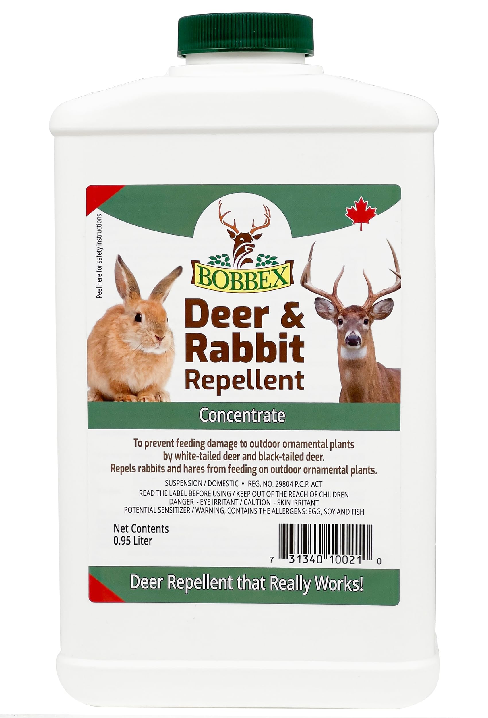 Bobbex Deer & Rabbit Repellent 0.95 Liter Concentrate 🍁 All In One Marketplace Canada