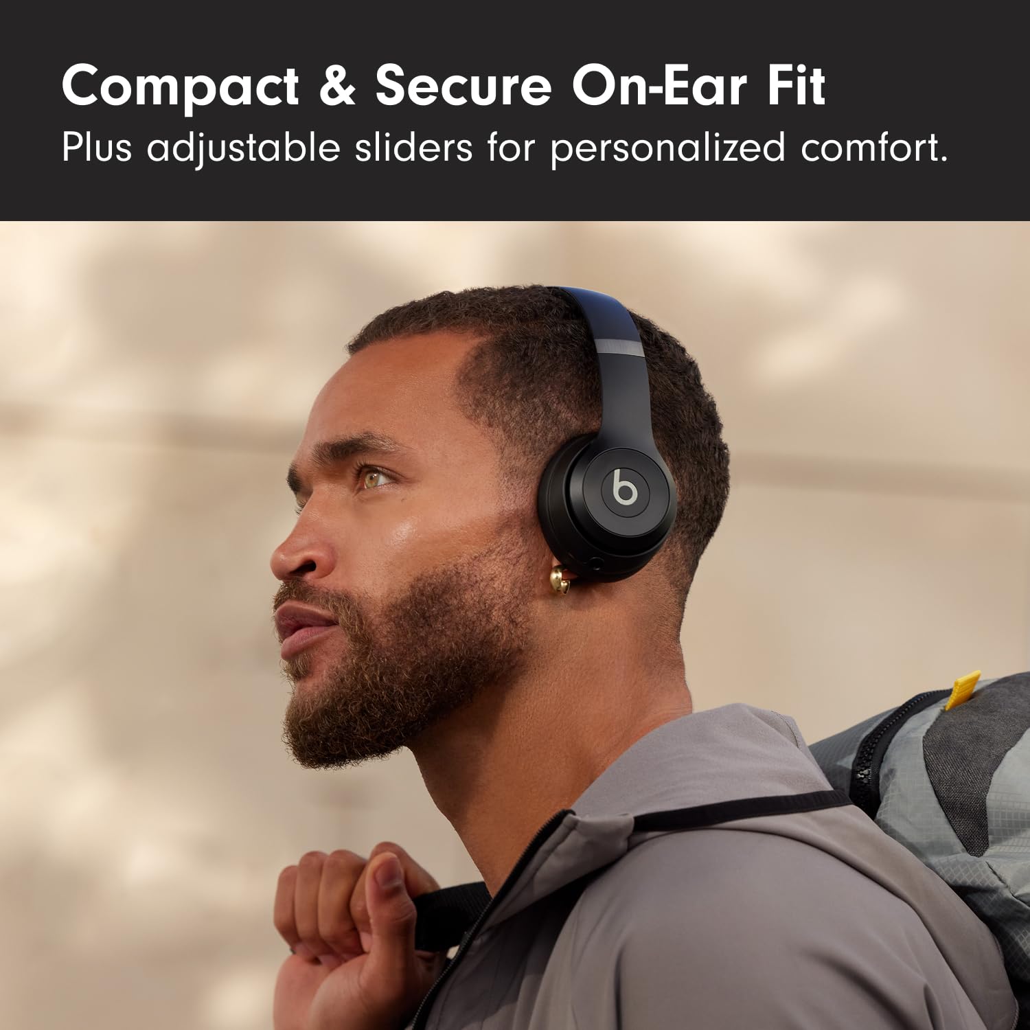 Beats Solo 4 - Wireless Bluetooth On-Ear Headphones, Apple & Android Compatible, Up to 50 Hours of Battery Life - Matte Black 🍁 All In One Marketplace Canada