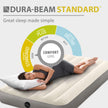 INTEX 64101E Dura-Beam Standard Single-High Air Mattress: Fiber-Tech – Twin Size – 10in Bed Height – 300lb Weight Capacity – Pump Sold Separately 🍁 All In One Marketplace Canada