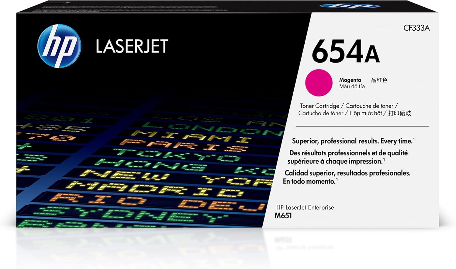 HP 654A (CF333A) Magenta Original LaserJet Toner Cartridge