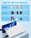 AsperX 2-Pack 15000mAh Portable Charger Power Bank 3A Fast Charging, USB C Output Portable Battery Bank External Battery Pack for iPhone 17/16/15/14/13, Galaxy, Google LG,Tablets and Heated Vest 🍁 All In One Marketplace Canada