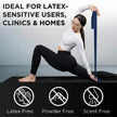 TheraBand Resistance Bands Set, Professional Non-Latex Elastic Band For Upper & Lower Body Exercise, Strength Training without Weights, Physical Therapy, & Pilates, Silver & Blue & Black, Advanced 🍁 All In One Marketplace Canada