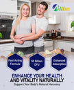 Allbe Probiotics for Men & Womens - 50 Billion CFU with 11 Strains, Lactobacillus, Acidophilus and L. Gasseri - Support Gut Health, Digestion, Weight Management and Bloating Relief - 60 Vegan Capsules, 1 Per Day 🍁 All In One Marketplace Canada