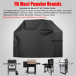 Grill Cover, 52 inch BBQ Gas Grill Cover Waterproof Weather Resistant, UV and Fade Resistant, UV Resistant Material for Weber Char-Broil Nexgrill Grills and More, Black 🍁 All In One Marketplace Canada