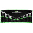 Grip 24 pc All-Purpose Master Combination Wrench Set MM/SAE - Metric 7mm to 22mm - SAE 1/4” to 1