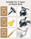 EasyTime Watch Repair Kit, Watch Link Removal Tool, Watch Band Adjustment, Including Watch Back Case Opener, Spring Bar, Operation Manual, Suitable for Battery Replacement and Strap disassemble 🍁 All In One Marketplace Canada