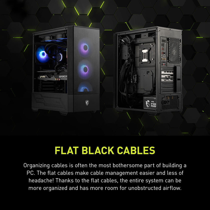 MSI MAG A750GL PCIE5, Fully Modular Compact Gaming 750W Power Supply, 80+ Gold, ATX 3.1 & PCIe 5.1 Ready, Native Dual-Color 12V-2x6 Cable, 10 Year Warranty 🍁 All In One Marketplace Canada