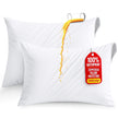 Utopia Bedding Waterproof Pillow Protectors Zippered Queen Size (2 Pack, White), Zippered Pillowcases, Bed Bug Proof Pillow Encasement Covers 20 x 28 Inches 🍁 All In One Marketplace Canada