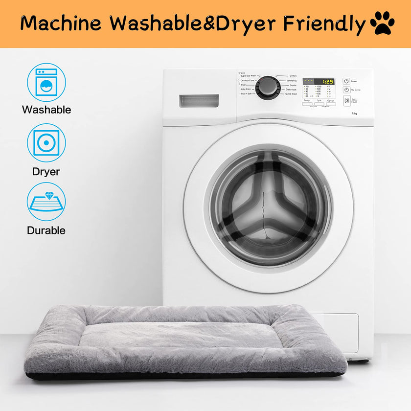 VERZEY Medium/Large Dog Bed Mat Crate Pad, 36
