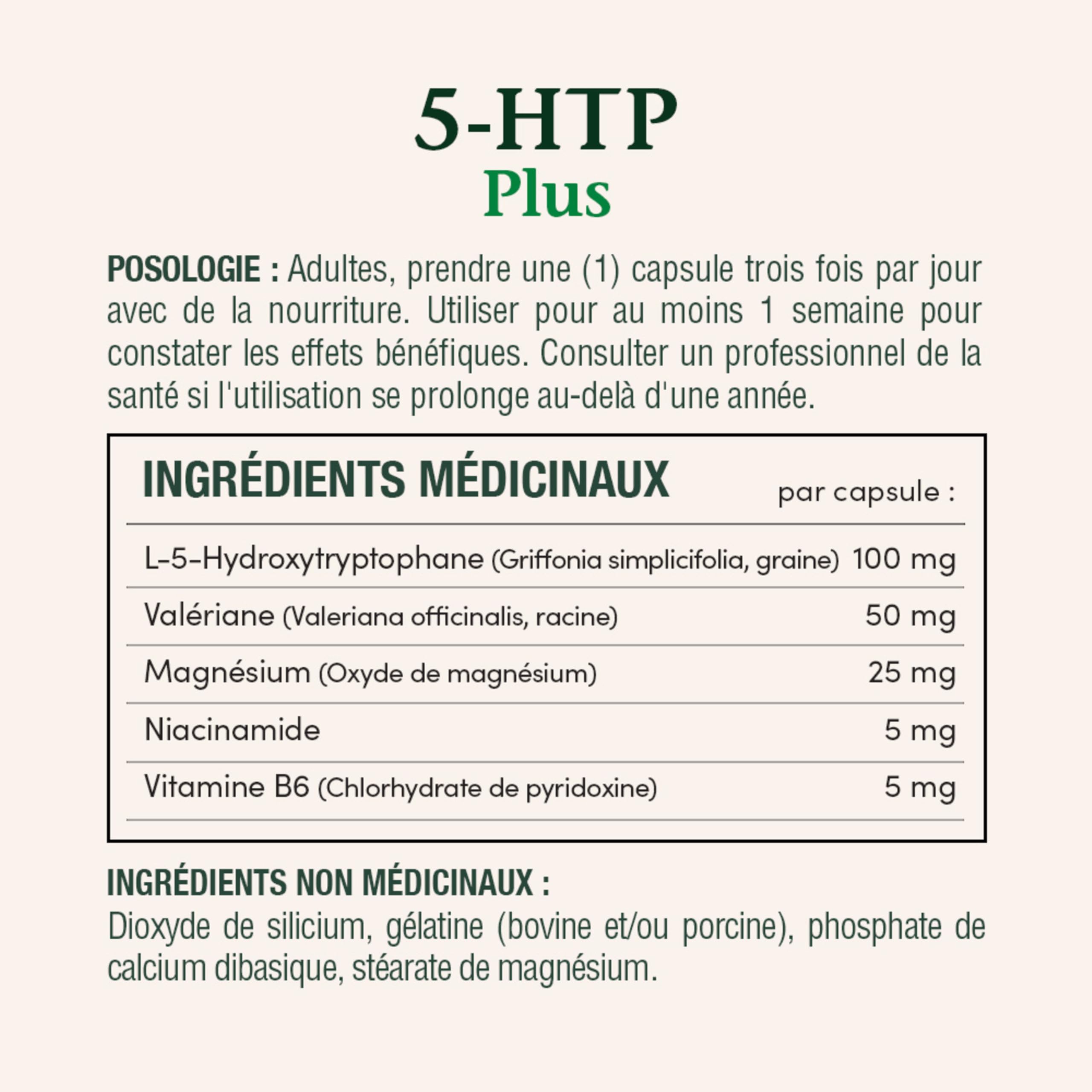 NATURE'S BOUNTY 5-HTP 100 mg Plus, Helps Promote Healthy Mood Balance, 51.8 g 🍁 All In One Marketplace Canada