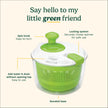 Cuisinart Salad Spinner with Easy-to-Spin Knob, 3-Qt Capacity (CTG-00-SSASC) 🍁 All In One Marketplace Canada