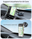 Jononser Magnetic Suction Phone Mount for Magsafe, 360° Adjustable Magnetic Car Phone Holder, Pocket Size Foldable Car Mount, Cell Phone Holders for Your Car for iPhone 17 16 15 14 13 12 Series,Black 🍁 All In One Marketplace Canada