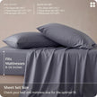 Bedsure 100% Rayon Bamboo Sheets Queen Size Set, Dark Grey 🍁 All In One Marketplace Canada