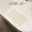 Rubbermaid Commercial Products Bath Tub and Shower Mat | Large - 28 x 16 in. | White | Machine Washable | Safti-Grip Non-Slip Bathroom Mat with Suction Cups for Home/Hotel/Shower/Bathtub 🍁 All In One Marketplace Canada