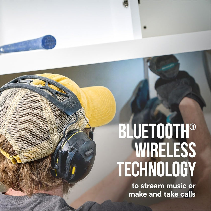 3M WorkTunes Connect Wireless Hearing Protector with Bluetooth Technology, Bluetooth Hearing Protection with a 26 dB Noise Reduction Rating 🍁 All In One Marketplace Canada