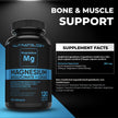 Nutratology® Magnesium Bisglycinate + Oxide | Canadian-Made | Relaxes Muscles, Improves Sleep Quality, Maintains Proper Muscle Functions & Enhances Bone Density | 250MG Per Capsule | 120 Capsules 🍁 All In One Marketplace Canada