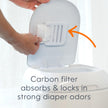 Diaper Genie Platinum Diaper Pail Gift Set, 2 Easy Roll Refills (48 Bags) 🍁 All In One Marketplace Canada