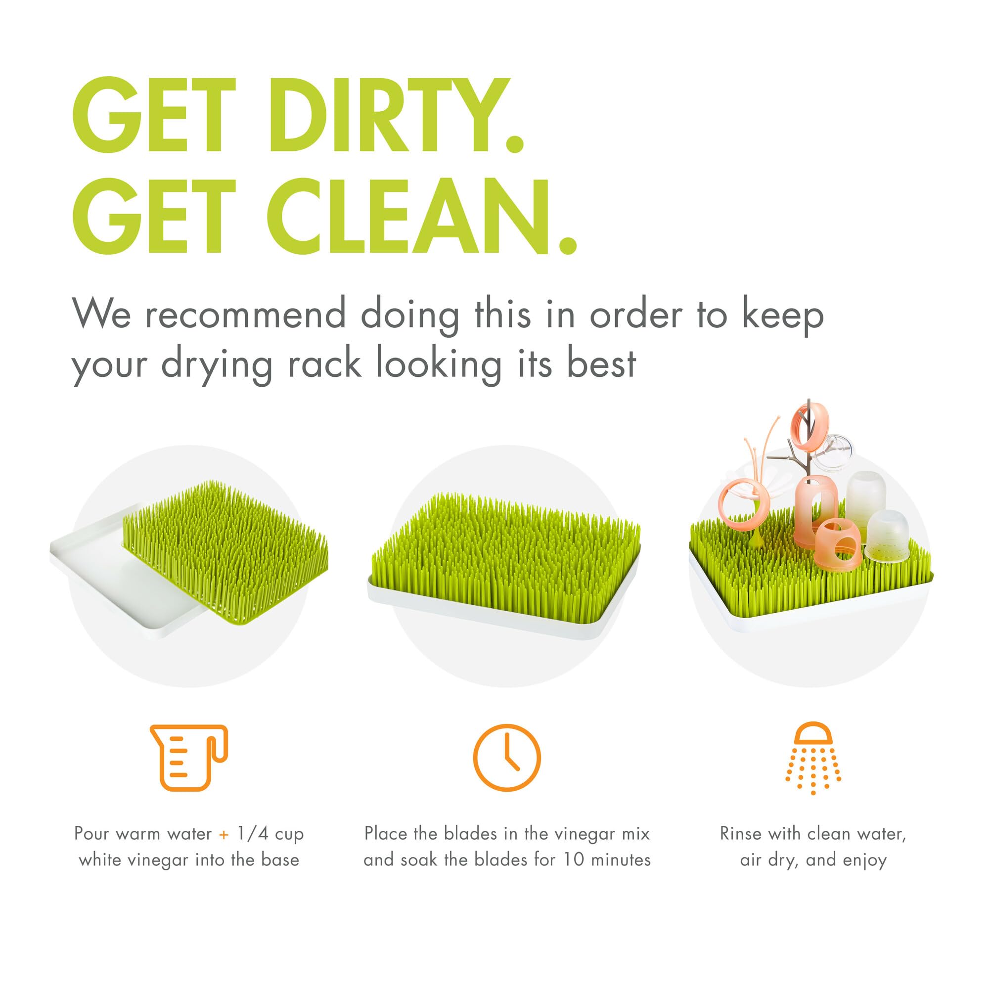 Boon Drying Rack Lawn Countertop, Green 🍁 All In One Marketplace Canada