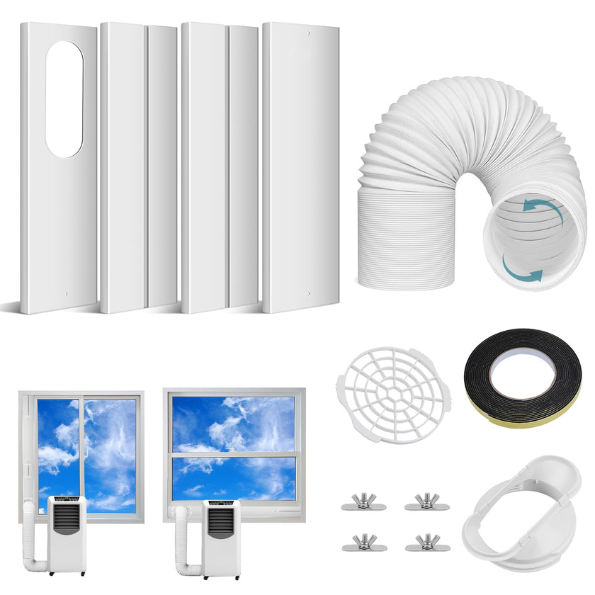 Portable Air Conditioner Window Kit with 5.9
