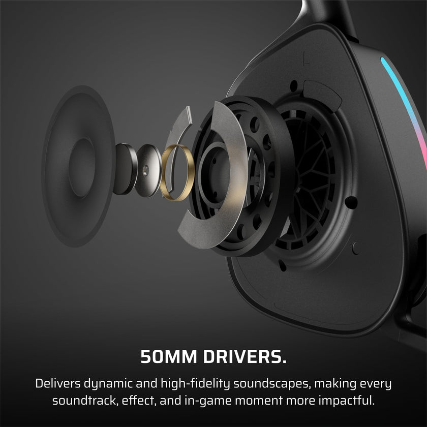 CORSAIR Void v2 Wireless Gaming Headset with Bluetooth for PC, PS5, PS4, Switch, Mobile – Dolby Atmos, 70 Hr Battery, Dual Wireless, Lightweight, Fast Charging – Carbon 🍁 All In One Marketplace Canada
