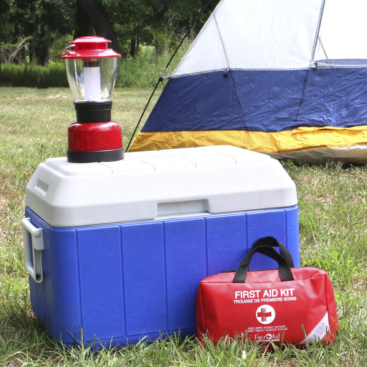 First Aid Central AZ-ESSFAK Essential Emergency First Aid Kit For Home, Travel, and Work, 111 Pieces 🍁 All In One Marketplace Canada