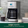 Cuisinart 14-Cup Programmable Coffee Maker with PerfecTemp Glass Carafe, 1-4 Cup Setting, Brew Strength Control and Brew Pause, Stainless Steel (DCC-3200C) 🍁 All In One Marketplace Canada