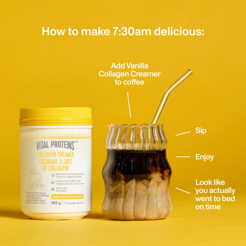 VITAL PROTEINS Collagen Creamer, Vanilla-flavoured, 303 g 🍁 All In One Marketplace Canada