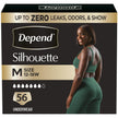 Depend Silhouette Adult Incontinence Underwear for Women, Maximum Absorbency, Medium, Pink, 56 Count (2 Packs of 28) 🍁 All In One Marketplace Canada