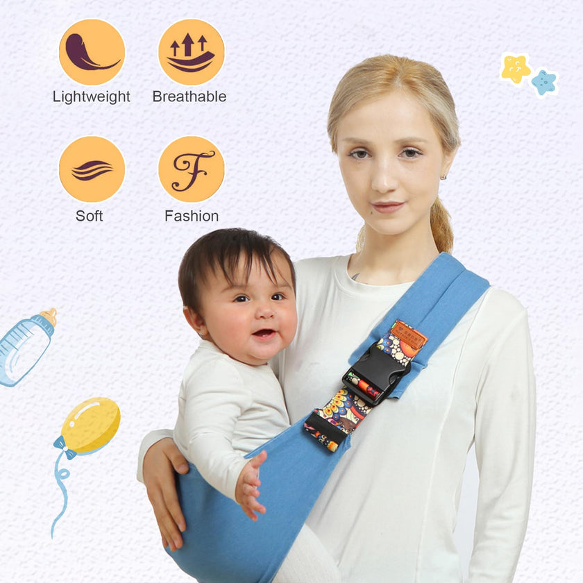 Baby Sling Carrier,2026 New Baby Carrier, Adjustable Baby Sling, Anti-Slip Hip Seat Portable Toddler Carrier,Carrying 10-30 lbs(Black) 🍁 All In One Marketplace Canada