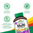 Jamieson 100% Complete Multivitamin Chewable for Adults Citrus Twist Flavour, with Lutein, Calcium, and Biotin. Supports Immunity, Energy, and Overall Health, No Artificial Colours, Flavours, or Preservatives, One Per Day, 80 Count