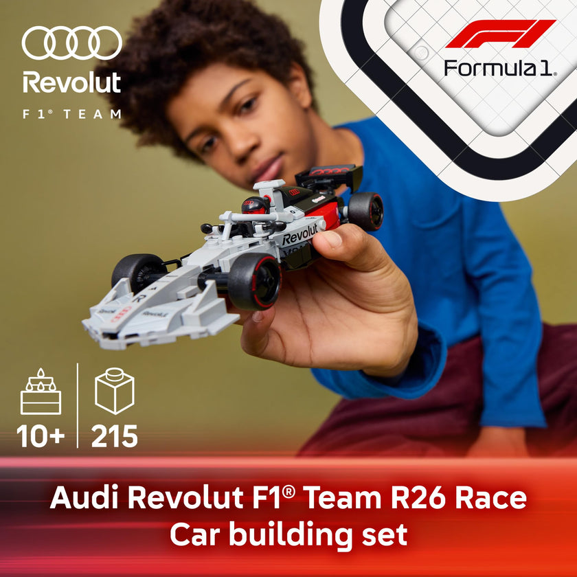 LEGO Speed Champions Audi Revolut F1 Team R26 Race Car Toy - Building Sets for Boys & Girls, Ages 10+ - F1 Car Kit for Display or Play - Gift for Birthdays - 77259 🍁 All In One Marketplace Canada