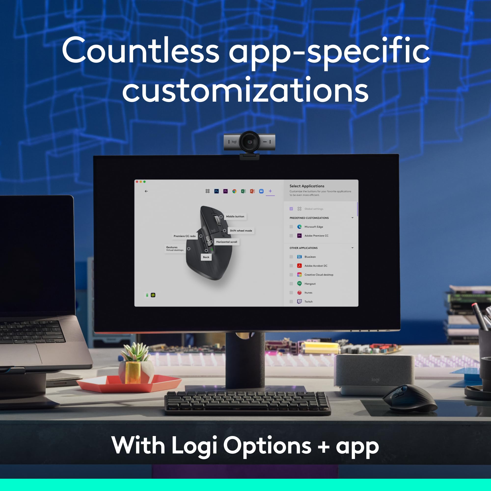 Logitech MX Master 3S Bluetooth Edition Wireless Mouse, No USB Receiver - Ultra-Fast Scrolling, Ergo, 8K DPI, Track on Glass, Quiet Clicks, Works with Apple Mac, Windows PC, Linux, Chrome - Graphite 🍁 All In One Marketplace Canada