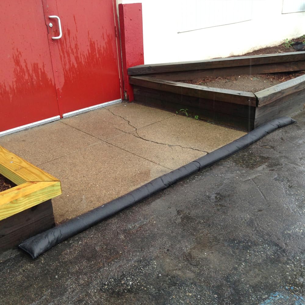 Quick Dam QD610-1 Water-Activated Flood Barrier-1 Pack, Black 🍁 All In One Marketplace Canada