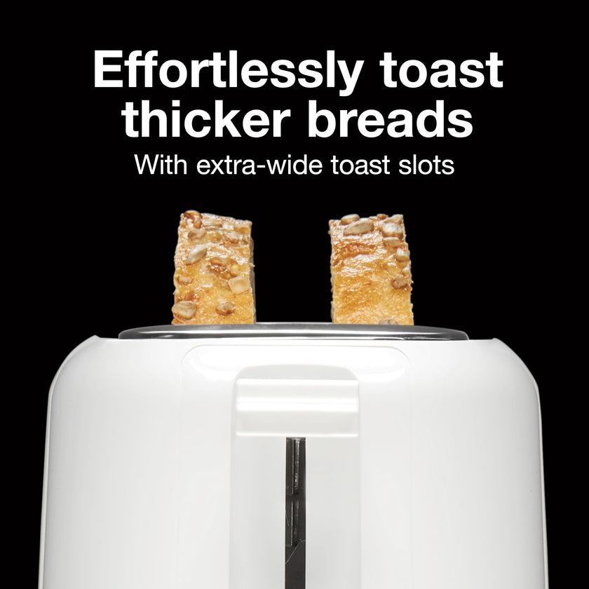 Proctor Silex 2-Slice Toaster, White, Extra-Wide Slot Toaster with Shade Selector, Cool Wall, Toast Boost, Auto Shutoff, Cancel Button, 22216G 🍁 All In One Marketplace Canada