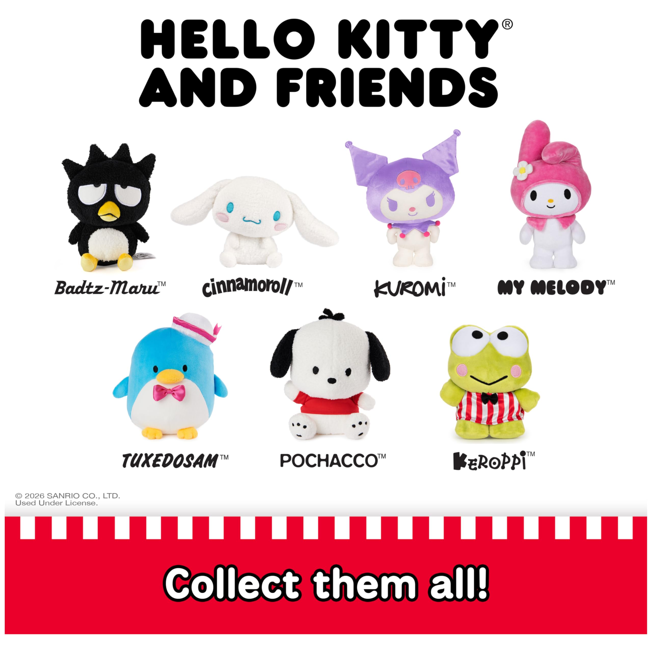 GUND Sanrio Cinnamoroll 6-Inch Plush Toy for Ages 1+ 🍁 All In One Marketplace Canada