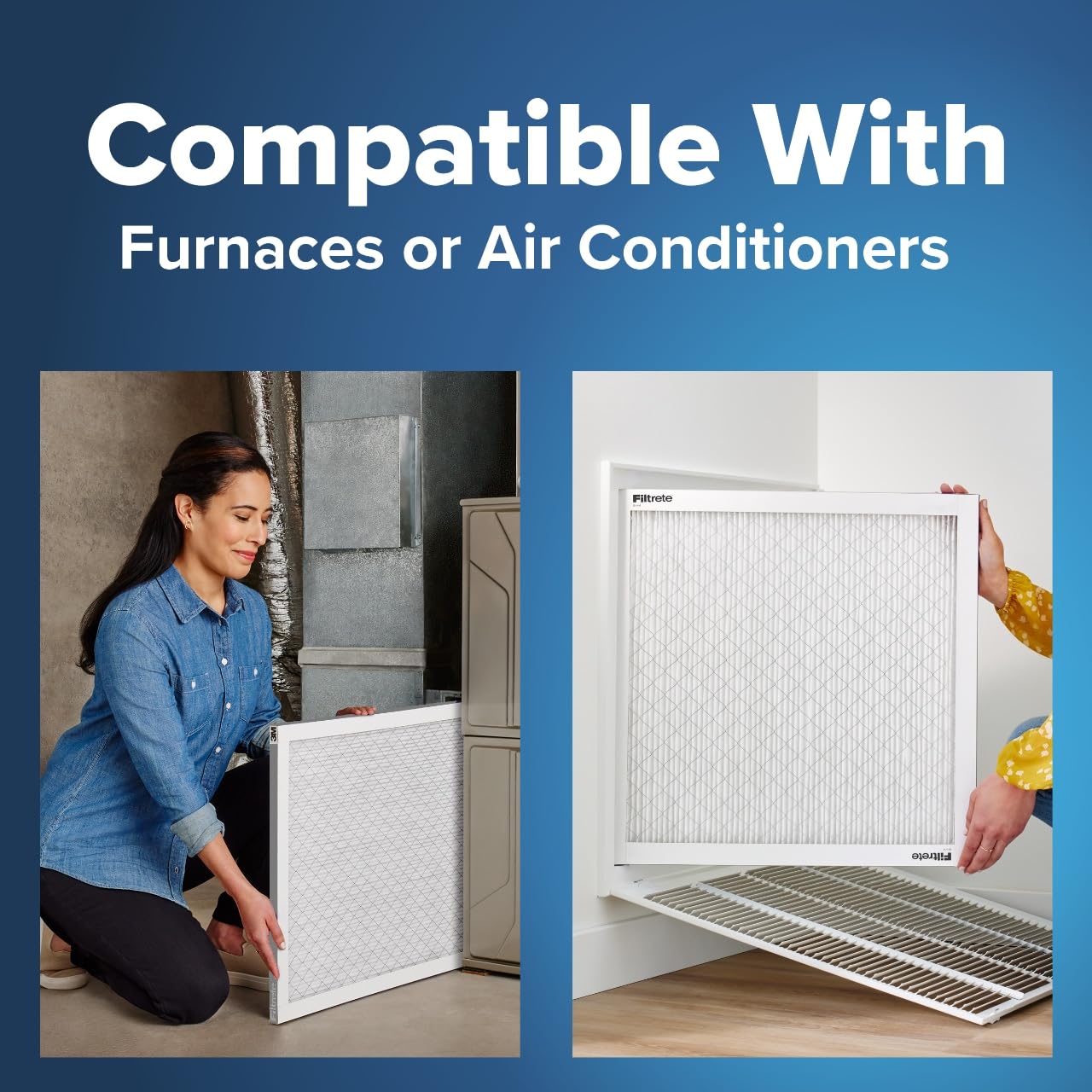 Filtrete 14x25x1 Furnace Filter, MPR 300, MERV 5, Clean Living Basic Dust 3-Month Pleated 1-Inch Air Filters, 6 Filters 🍁 All In One Marketplace Canada