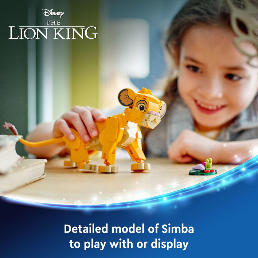 LEGO Disney Simba The Lion King Cub Buildable Disney Toy for Kids, Disney Collection, Lion King Movie Toy, Simba Toy Construction Playset Figure, Fun Gift for Girls and Boys Ages 6 and Up, 43243 🍁 All In One Marketplace Canada