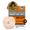 Gorilla Tough & Clear Double Sided XL Mounting Tape, Incredibly Strong Adhesive, Instant Hold, Weatherproof, 1 in x 150 in, (Pack of 1) 🍁 All In One Marketplace Canada