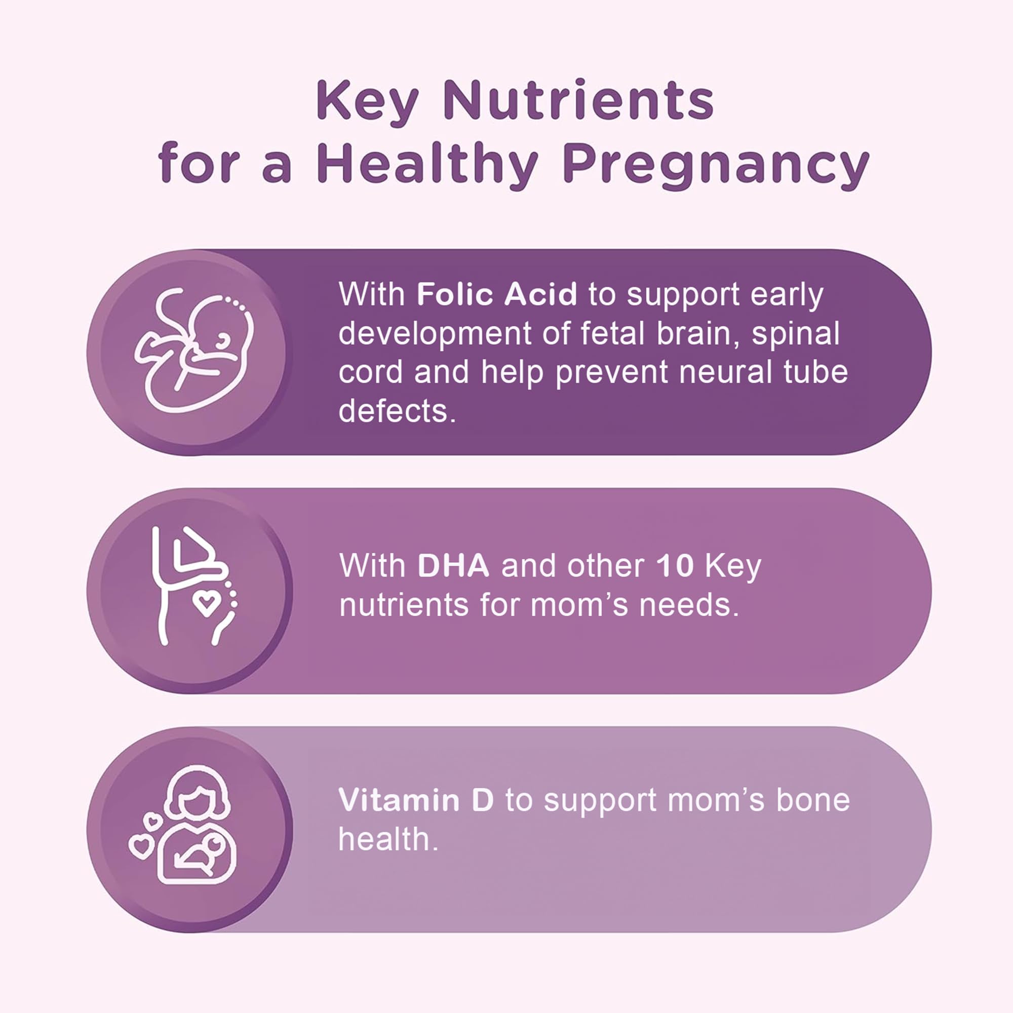 Centrum Prenatal Multigummies with DHA and Folic Acid, Postpartum Multivitamin and Mineral Supplement, 60 count, 30 day supply. 🍁 All In One Marketplace Canada