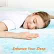 Sweetcrispy 3 Inch Twin XL Memory Foam Mattress Topper, Blue 🍁 All In One Marketplace Canada