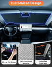 EcoNour Tesla Windshield Sunshade | 240T Polyester Shield for Model 3/Y | Superior UV & Heat Protection 🍁 All In One Marketplace Canada